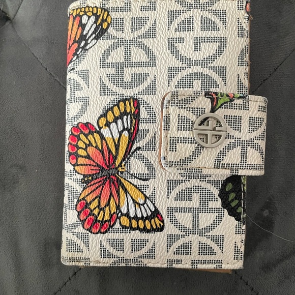 Handbags - Colorful Butterfly Print Wallet